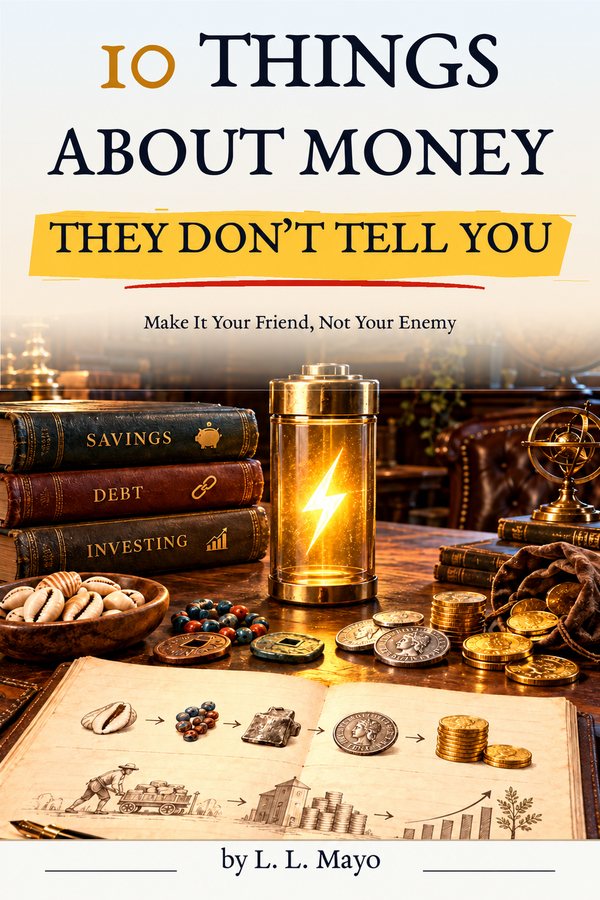Cover of 10 Things About Money They Don’t Tell You by L.L. Mayo (placeholder cover)